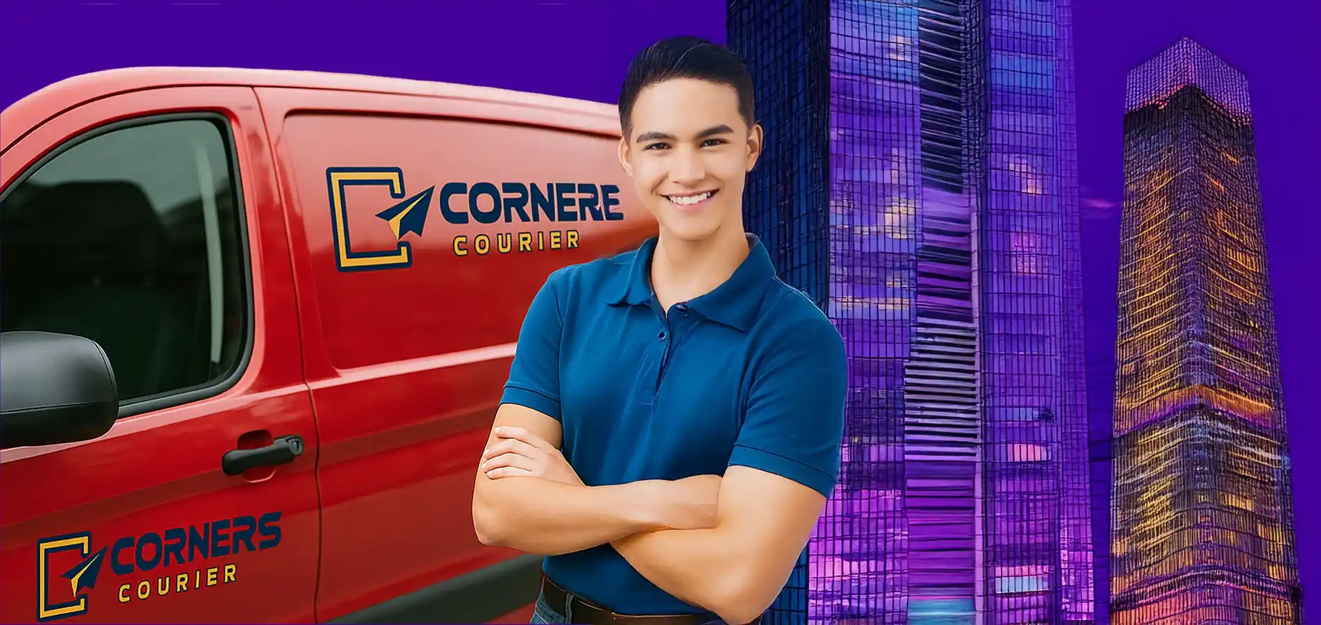 Corners Courier Inc logo